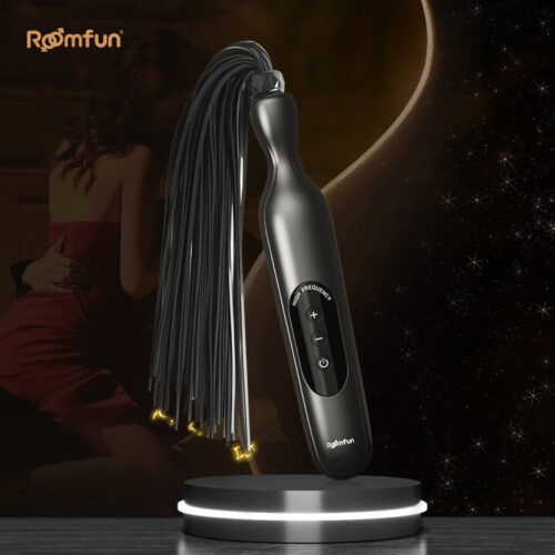 RoomFun BDSM Punishment Training Electric Whip - Image 4