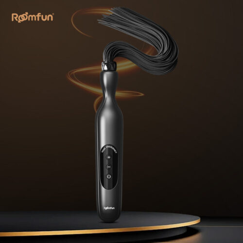 RoomFun BDSM Punishment Training Electric Whip - Image 3