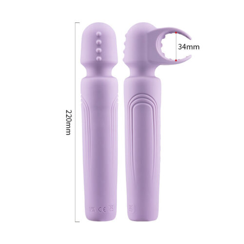 Alternative view of Roomfun Forced Orgasm 2.0 BDSM AV Massage Penis Vibrator For Men