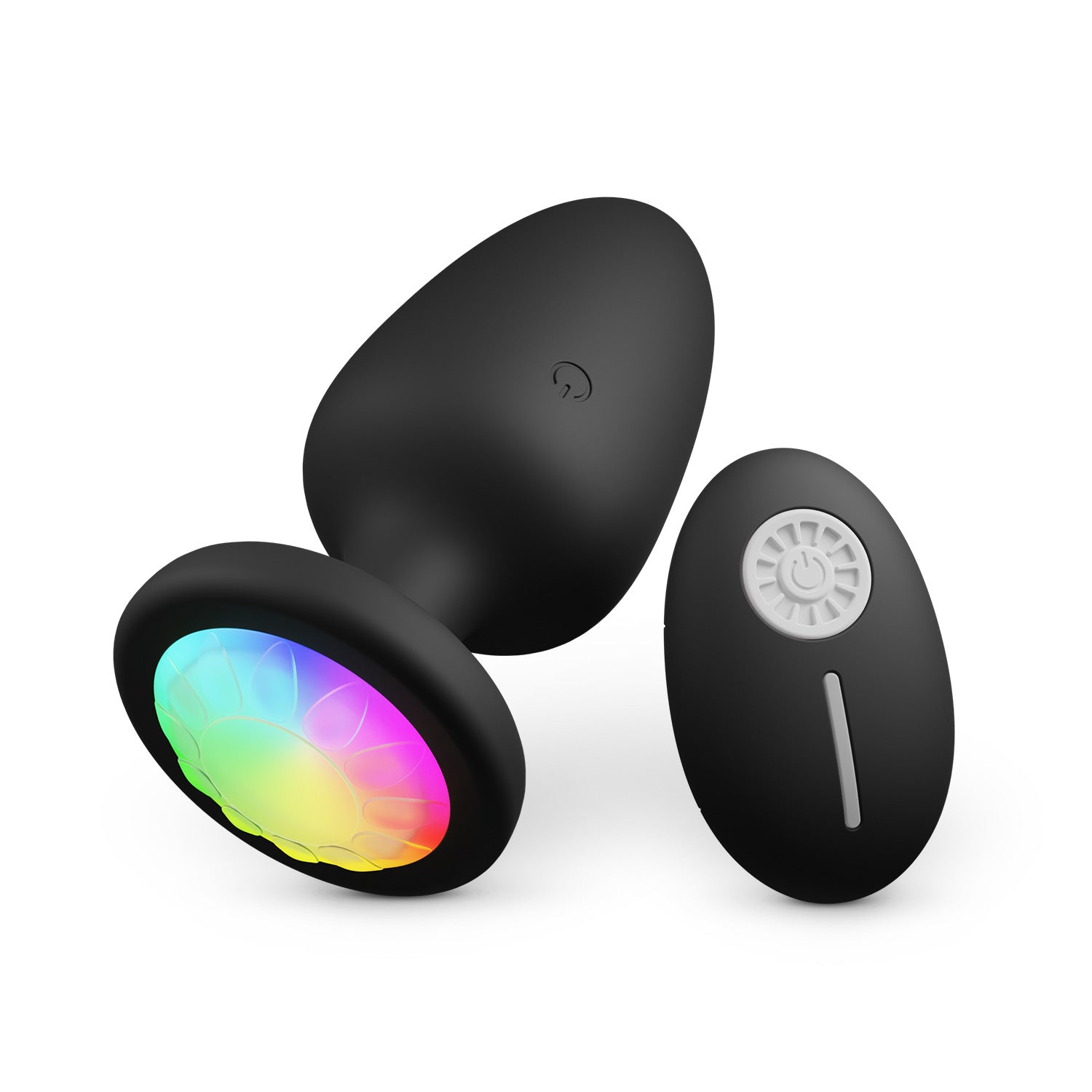 Ruby 10 Vibrating Light-Up Led Butt Plugs - Image 3