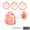 Lockink Pink Camouflage Chastity Cage