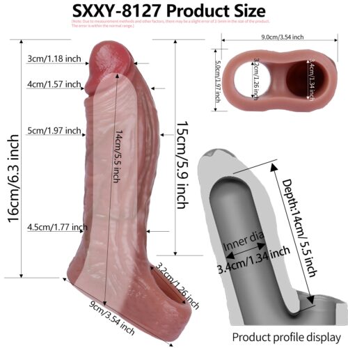 S8127 Agamemnon Realistic Penis sleeve - Image 5