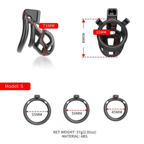 Alternative view of SEVANDA Naja-cobra Chastity Cage Kit For Male