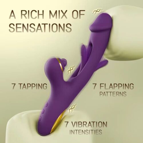 2024 hot sale Thrusting Dildo female Flapping Tapping vibrating vibrator - Image 5