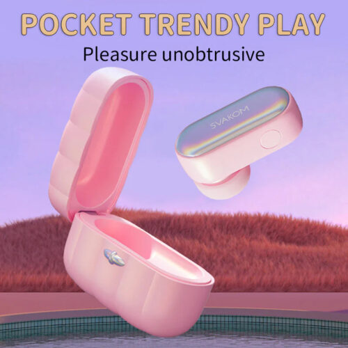 Alternative view of SVAKOM Female Headphone Shape Sucking vibrator