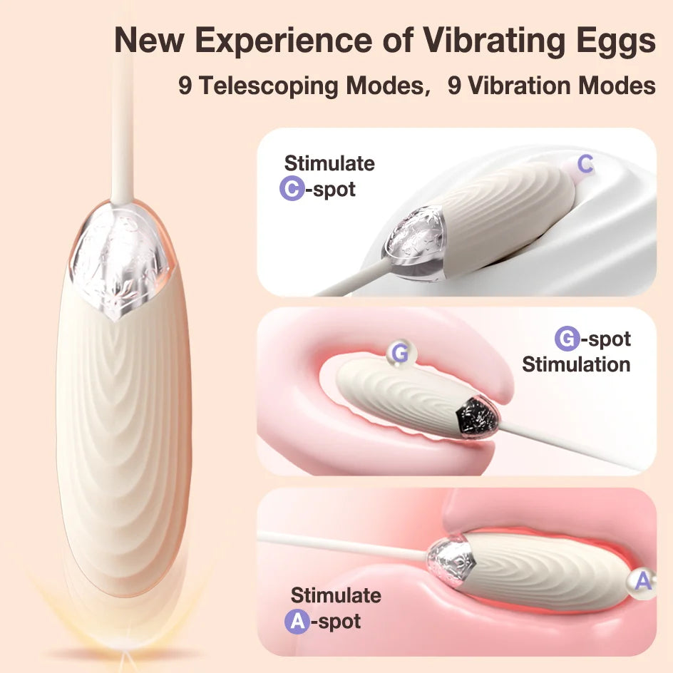 SVAKOM ARAVINDA App Thrust Bullet G Spot vibrator Egg - Image 4