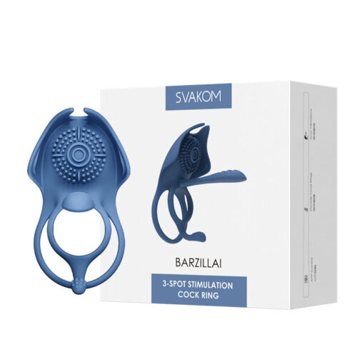 SVAKOM BARZILLAI 3-Spot stimulation cock ring with APP - Image 2