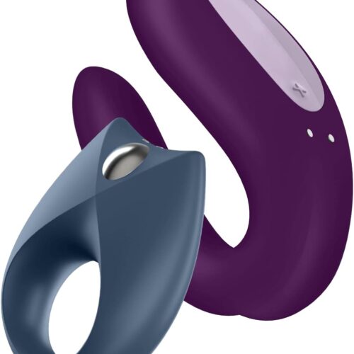 Alternative view of Satisfyer Partner Box 2 Cock Ring Double Joy and Rpyal one APP control