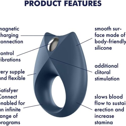 Satisfyer Partner Box 2 Cock Ring Double Joy and Rpyal one APP control - Image 6