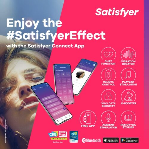 Satisfyer Partner Box 2 Cock Ring Double Joy and Rpyal one APP control - Image 7