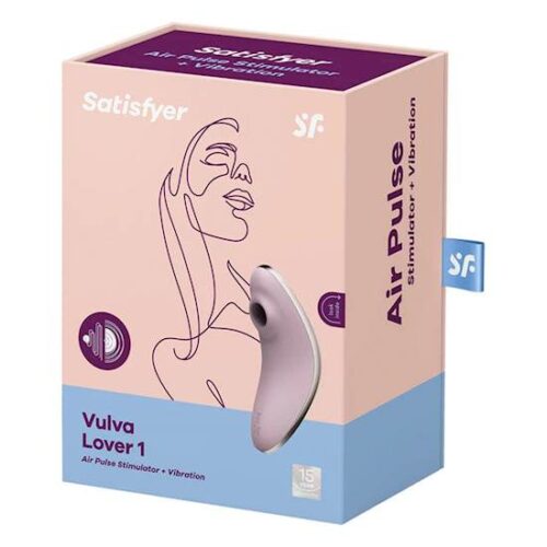 Satisfyer Vulva Lover 1 Air Pulse stimulator 2 in1 Pressure Wave Vibrator - Image 4