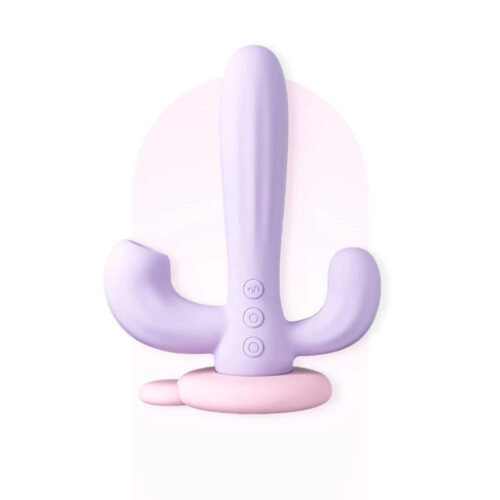 Svakom Cactus 3 in 1 Sucking Vibrator - Image 2