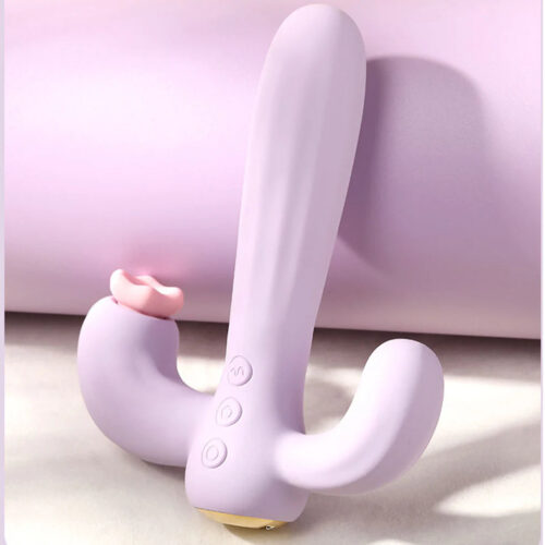 Svakom Cactus 3 in 1 Sucking Vibrator - Image 3