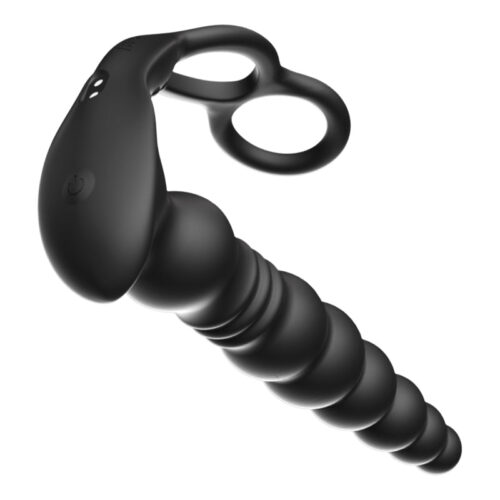Thrusting Anal Beads with Cock Ring with Remote control - Image 2