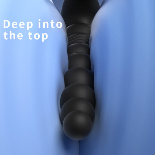 Thrusting Anal Beads with Cock Ring with Remote control - Image 7