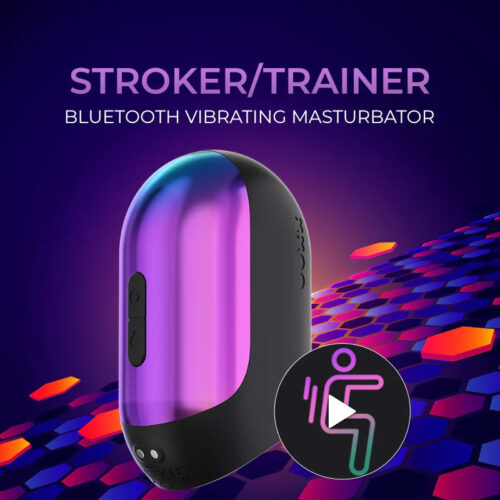 TryFun Stroker mens Glues Exerciser Vibrating Delayed Masturbator with APP control - Image 2