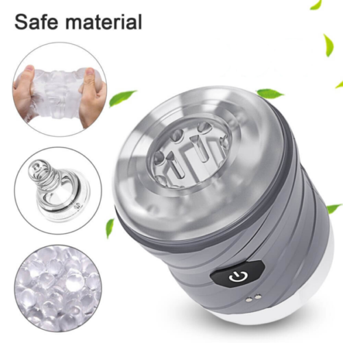 TryFun Vibrating Double Channel Automatic Penis Masturbator - Image 7
