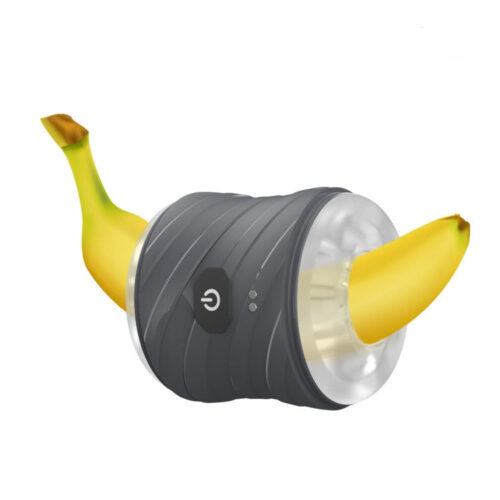TryFun Vibrating Double Channel Automatic Penis Masturbator - Image 2