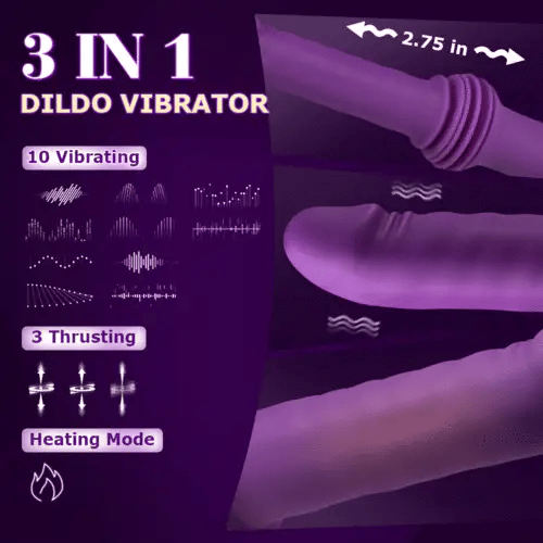 Loveworld Adjustable Base Heating Thrusting Vibrating Dildo Machine - Image 2