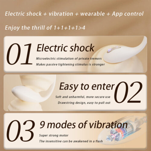 WOWYES A5 jump egg Electric Shock female vibrator - Image 4