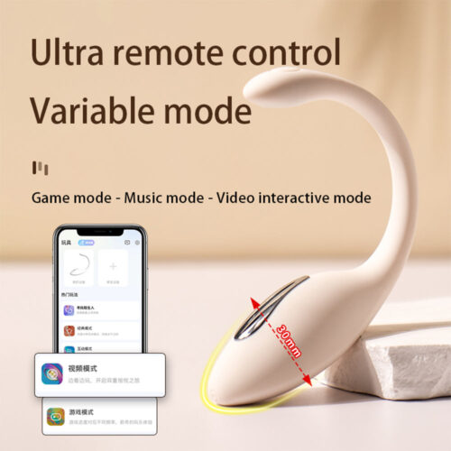 Alternative view of WOWYES A5 jump egg Electric Shock female vibrator