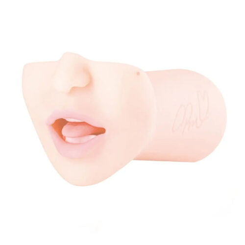 Alternative view of WildOne Yu Shinoda Blowjob by a Goddess Mouth Masturbator