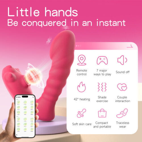 YEAIN Cute cat Paw wearig vibrator clit sucking Toy with App control - Image 3
