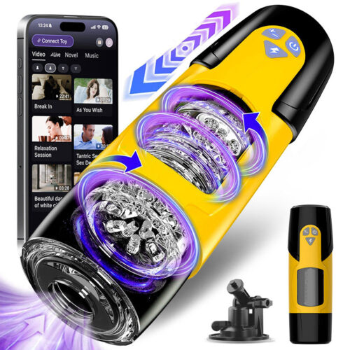 Dark Knight Automatic Thrusting Rotation Real Moan Male Masturbator - Image 10