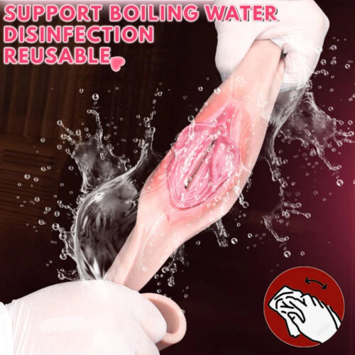 G1224 Fantasy Boy Style Strapon Silicone Fake Vagina Featuring Realistic Vulva and Vaginal Structure - Image 4