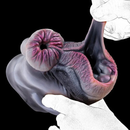 Zebra Animal Vagina Pocket Pussy Male Masturbator - Image 3