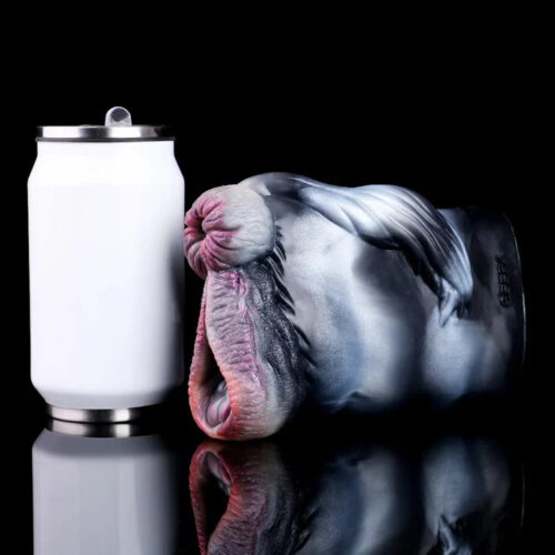 Zebra Animal Vagina Pocket Pussy Male Masturbator - Image 6
