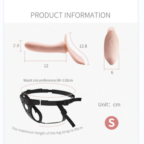 Roomfun CH-003 Dual vibration Strap-on Harness Dildo - Image 8