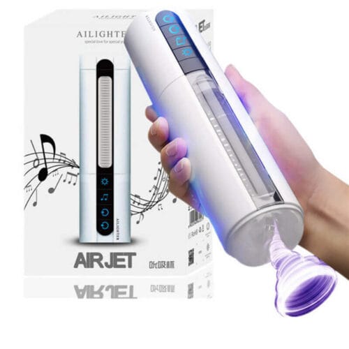 Ailighter AirJet Automatic Heating & Sucking Interactive Pronunciation Male Masturbator - product photo 3