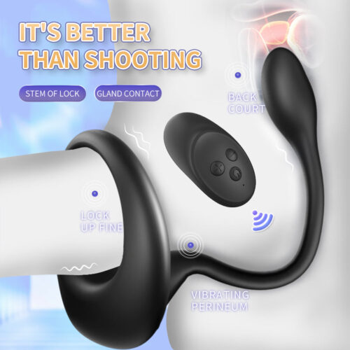 Anal Plug Vibrator Man Anal Butt Training Plug - main product photo