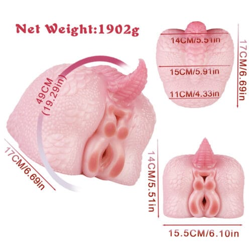 Bad Dragon Pussy Pocket Torso Buttocks Masturbator - product photo 2