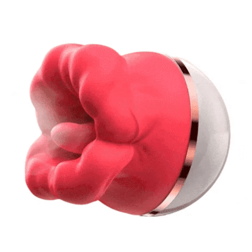 Big Mouth Tongue Licking Swinging Suction Vibration Oral Sex Toy - main product photo
