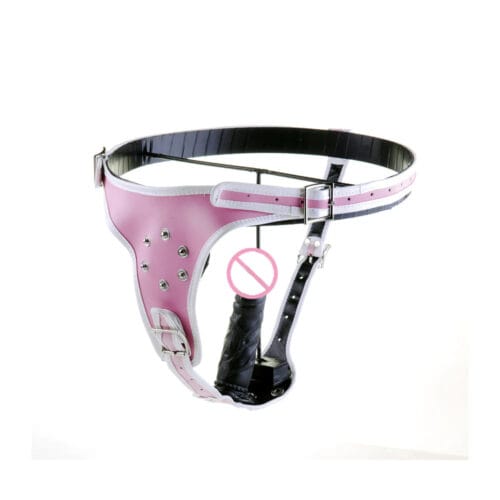 Black emperor Dildo Chastity Belt Strapless Strap On Dildo - product photo 3