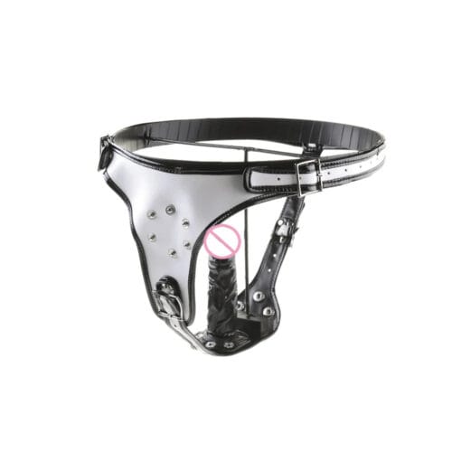 Black emperor Dildo Chastity Belt Strapless Strap On Dildo - product photo 4
