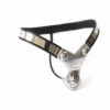 Black Emperor stainless steel men chastity belt - main product photo
