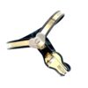 Black Emperor Titanium gold Love Shape Chastity Belt - main product photo