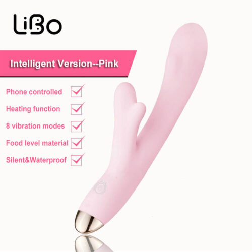 LIBO Intelligent APP Control Heating G Spot Vibrator Wand - Image 12