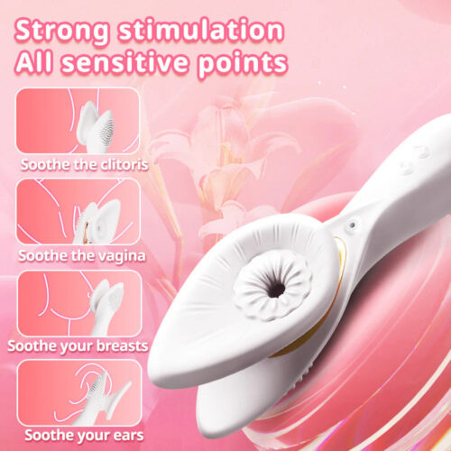2025 Yeain Vacuum suction vibrating rod for women sex toy - Image 4