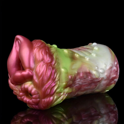Alternative view of Bristle Monster Silicone Pocket Pussy Penis Exercise Masturbator