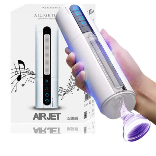 Ailighter AirJet Automatic Heating & Sucking Interactive Pronunciation Male Masturbator - Image 3