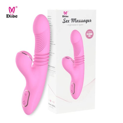 Dibe Olivia multifunctional telescopic sucking G spot vibrator - main product photo