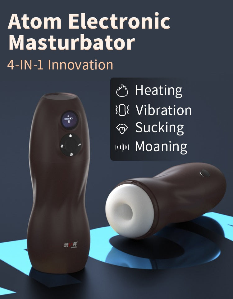 DRY WELL Electric Suction Vibration ATOM Masturbator - product photo 6