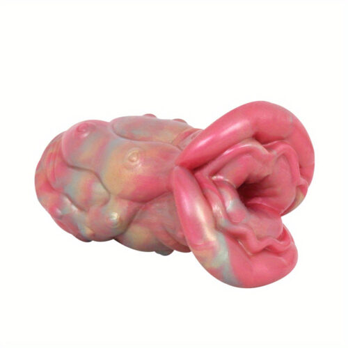 Alien Male Masturbation Device Silicone Pocket Pussy Penis Exercise Masturbator - Image 4