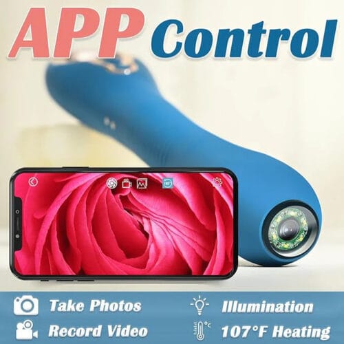 Endoscopic Female APP Control Endoscope Vibrator - main product photo