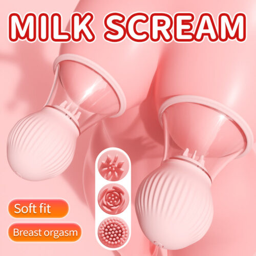 wireless nipple stimulate massager Sucking vibrator Nipple Clamp