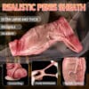 FAAK5038 Mr. General Realistic Penis Sleeve Sheath Big Knots Girthy Cocksleeve Extender - main product photo